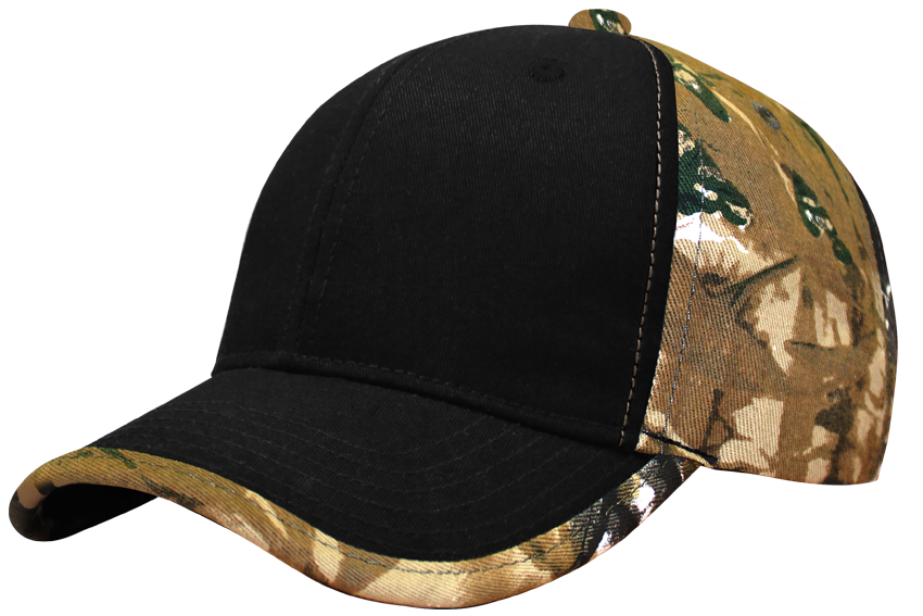 Gorra Black Camo Brown